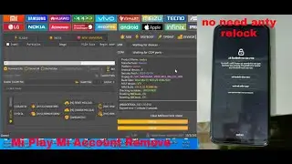 XIAOMI MI PLAY MI LOCK REMOVE DONE PERMANNET (NO NEED ANTY RELOCK)