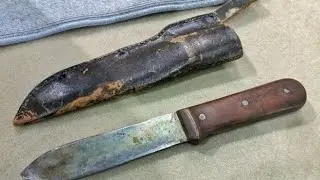как сделать нож легенды бушкрафта Кефорта How to make a knife legends Bushkraft keforta