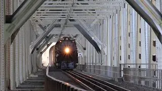 Big Boy 4014 In Tunnels and Over Bridges