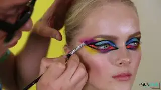 Креативный макияж от Дениса Карташева