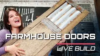 Easy Farmhouse Style Doors