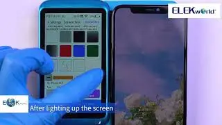 How to use JCID V15 Screen Tester to troubleshoot touch sensitivity issues on a phone.
