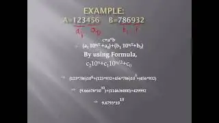 Divide and conquer - Multiplication of Large Integers
