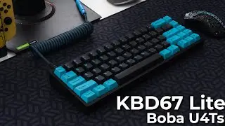 Gazzew Boba U4T Typing Sounds ASMR | KBD67 Lite R2