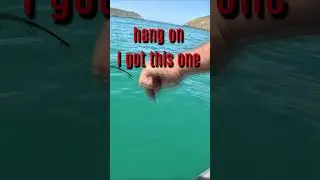 Potty mouthed fisherman swearing at fish (Caution - Explicit language)
