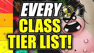 MEWGENICS Final Class Tier List