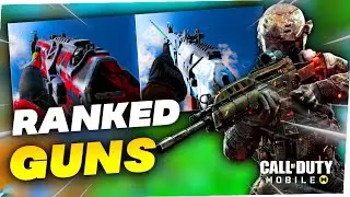 TOP 5 GUNS FOR RANKED MATCHES IN CALL OF DUTY MOBILE | COD: MOBILE BEST GUNS😱