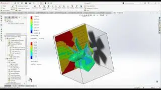 Kaplan Turbine and Flow Trajectory Analysis using SolidWorks 2021