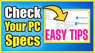 How to Check My PC Specs || What Are My Laptop Specs || My Computer Specification
