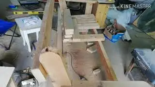 Садовая скамейка своими руками! Очень удобная и симпатичная!