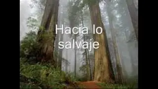 Letra hacia lo salvaje - Amaral