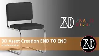 ZNADO Studio 3D Asset Art | 1 hr one 3D UV  Texture chair Live Stream