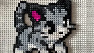 Cats pixel art #lego #pixelart #legoideas