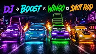 Disney Pixar Cars: Tuner Cars Scene in Full HD! 🚗🔥