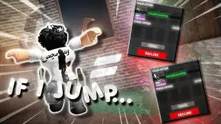 MM2 BUT IF I JUMP I HAVE TO GIVEAWAY A GODLY