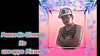 How to Edit picture using Pixsart - Easy TUTORIAL
