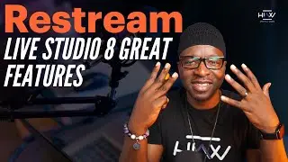 RESTREAM LIVE STUDIO 8 GREAT FEATURES | Evolution of Cloud Based Live Video Production Studios