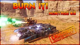 Crossout - BURN IT - Sausage Builds Montage #3