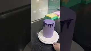 The Triple Purple Cake and a surprise gift! 