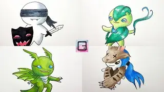 #4 Type-Anführer: Plant, Beast, Dragon, Darkness