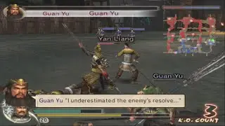 Enemy Side | Yan Liang Defeat Guan Yu - Dynasty warriors 5