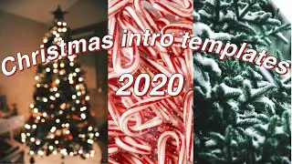 Christmas intro templates 2020