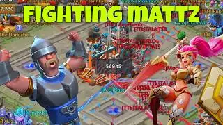 Lords Mobile - Fighting LittleMattz on wonders. Rallies compication. Closed 2 citadels
