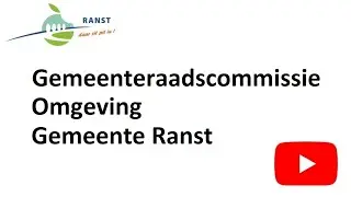 Gemeenteraadscommissie Omgeving 14/10/2021