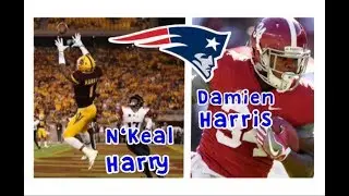 N'Keal Harry & Damien Harris  New WEAPONS for the Patriots//HIGHLIGHTS