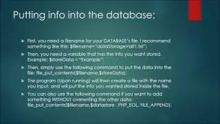 Flat Database NO MYSQL! - Jacob Hosl