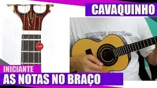 As notas no braço do cavaco  - Guia do Iniciante (Aula 3)
