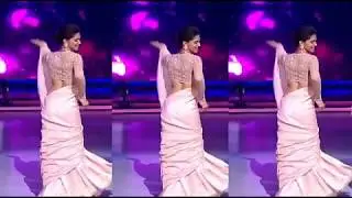 Deepika padukone hot dance in saree
