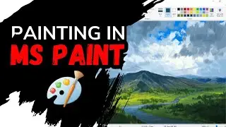 🔴 trying to paint good in ms paint 🔴