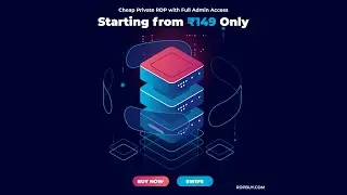 Cheap Private RDP with Full Admin Access, Starting from ₹149 Only