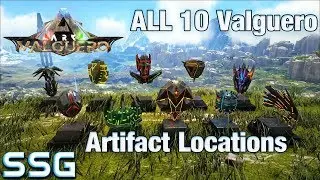 ARK All 10 Valguero Artifact Locations SEESHELLGAMING