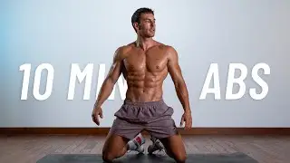 10 MIN INTENSE AB WORKOUT - Six Pack Abs At Home (No Equipment)