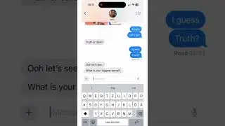 What do you think? 😱 | #truthordare #fakechat #dares