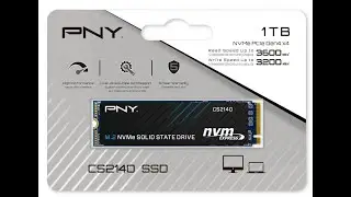 [測試] CP值高 PNY CS2140 1TB M.2 2280 PCIe Gen4x4 SSD固態硬碟 採用群聯PHISION PS5019-E19