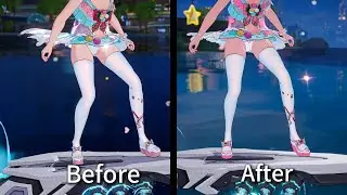 New Swimsuit Before & After Comparison "Summer Special" Tower of Fantasy CN 4.2