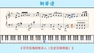 可可托海的牧羊人🎹Piano Score钢琴谱指法