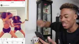 @thewickertwinz Instagram Star ⭐️ The Best Dance Challenge Compilation Video REACTION 🔥‼️