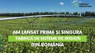 Variant Irrigation România | Sisteme de irigații de tip pivot, liniar, hipodrom