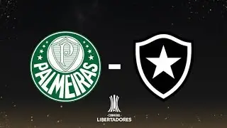 PALMEIRAS 2 X 2 BOTAFOGO | LIBERTADORES 2024 | JOGO COMPLETO