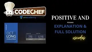 Positive AND|October Long Challenge Solution|CodeChef