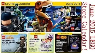 LEGO Store June Calendar - Events and Promotions!