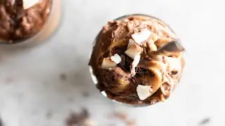 Chocolate Peanut Butter Nice Cream | Vegan, Sweetened with Fruit