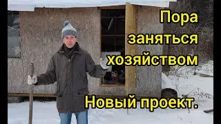 Пора заняться хозяйством.  Новый проект