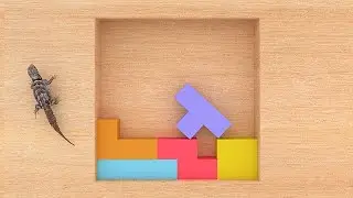 Wooden TETRIS Blocks v.02