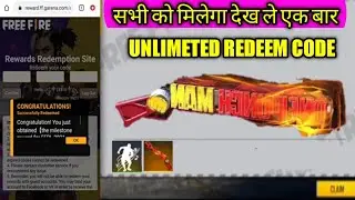Free Fire Redeem Code Today || 11 April Redeem Code Today || Today New Code FF || FF New Redeem Code