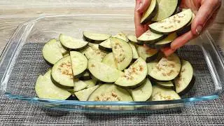I could eat these eggplants every day!💯Delicious eggplant casserole recipe!